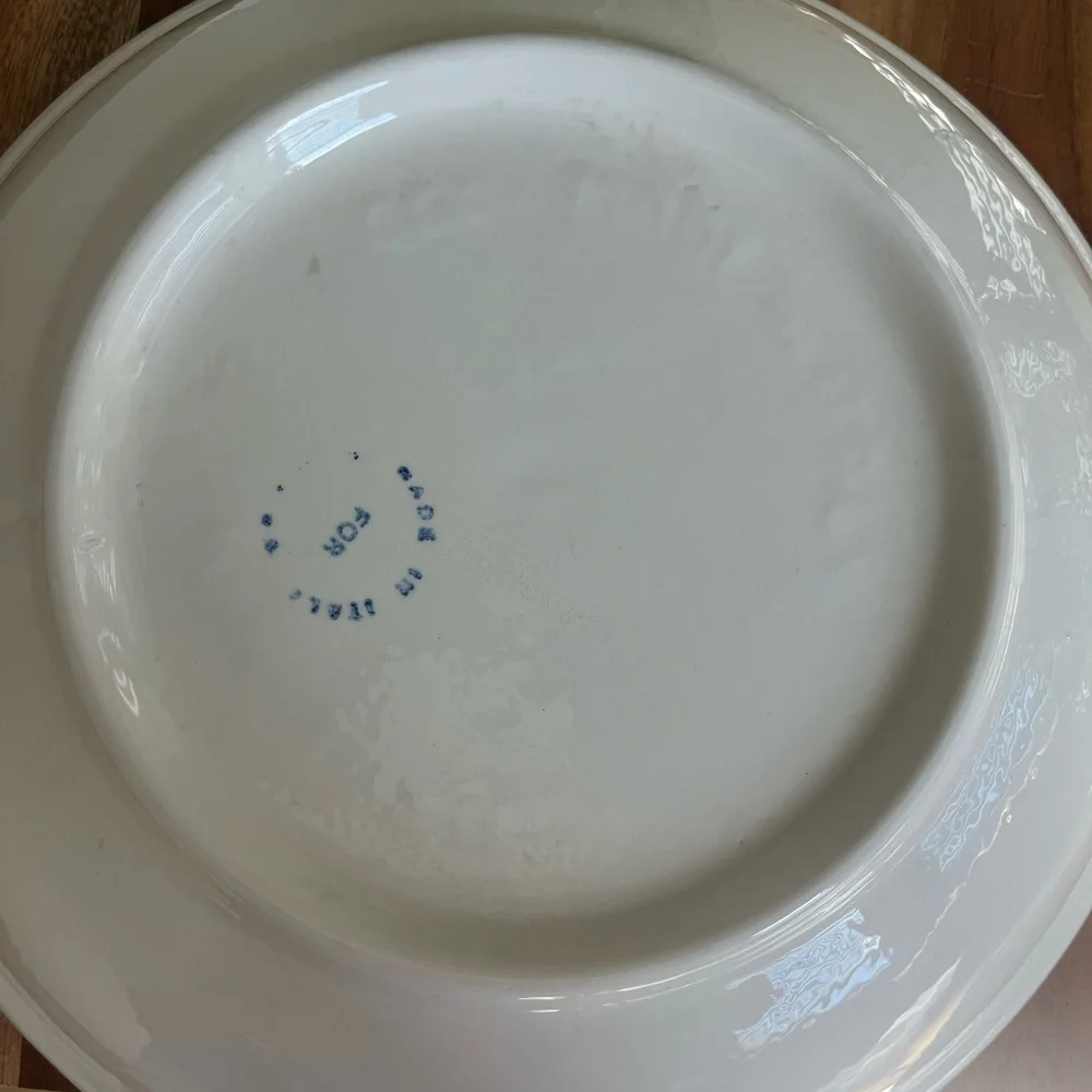 Vintage Himark Buona San Remo Italia Pasta Spaghetti Bowl Made in Italy 12”